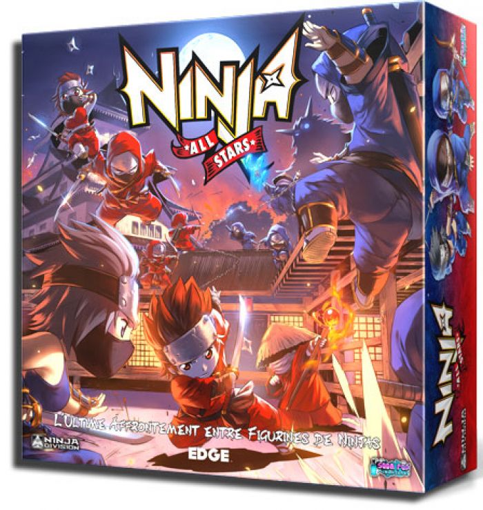 NINJA All Stars figurines Clan Ika jeu de société plateau rôle cartes Edge Neuf